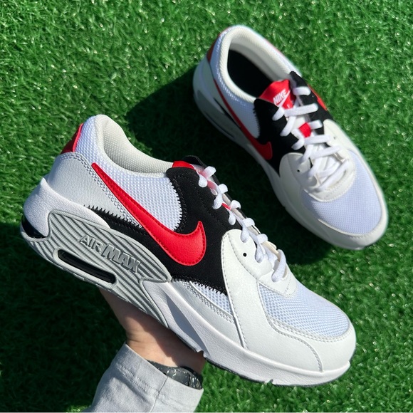 Nike Shoes - Nike Air Max Excee White / University Red / Black